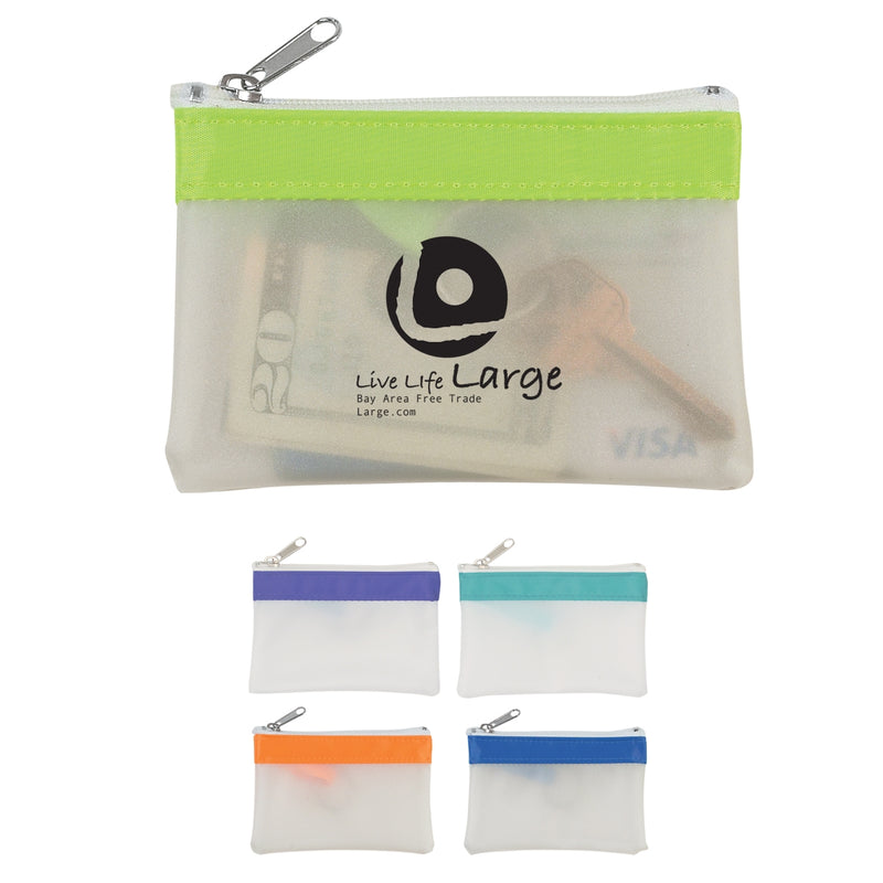Load image into Gallery viewer, Zippered Coin Pouch
